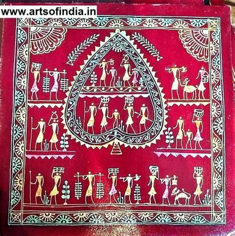 ARTS of INDIA | Saura Painting Painting by Tribal Artists | Sustainable Livelihood