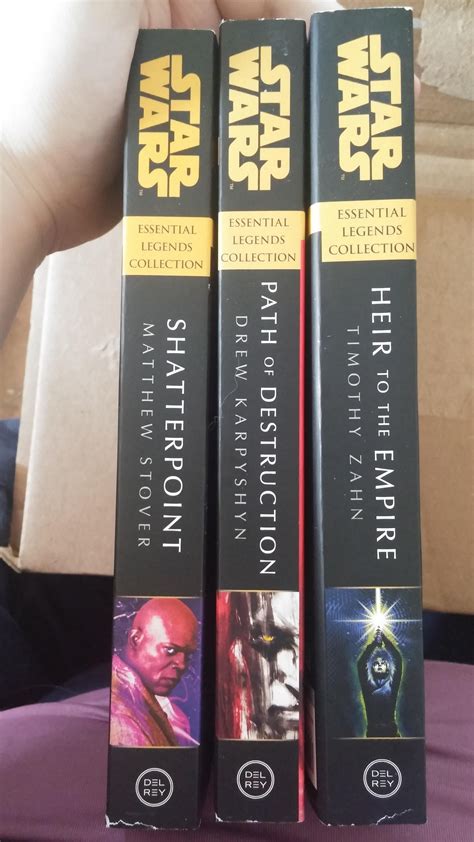 My Star Wars The Essential Legends Collection Books have arrived today!!!! : r/starwarsbooks