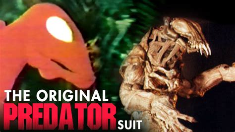 PREDATOR - Original Suit with Jean-Claude Van Damme - YouTube