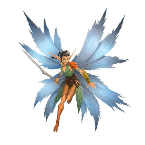 Female Grig Sprite - Pathfinder 2E PFRPG PFSRD DND D&D 3.5 4E 5E 5th ed ...