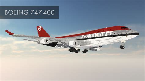 Avteam Boeing 747-400 Minecraft Map