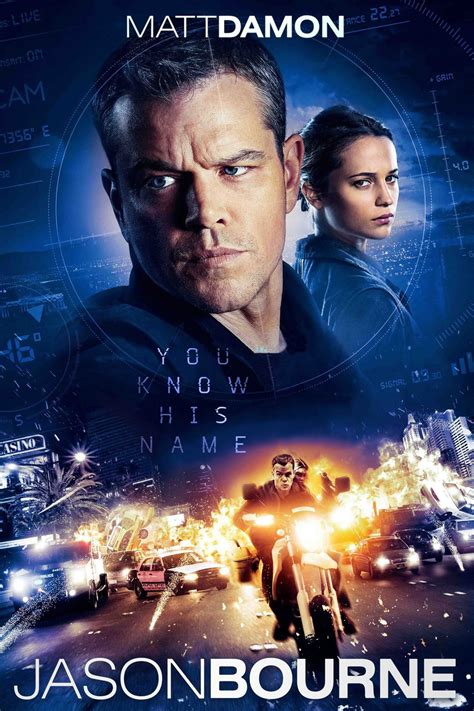 Jason Bourne (2016) - Posters — The Movie Database (TMDB)