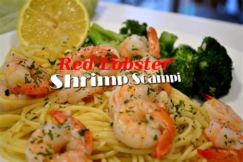 Red Lobster Shrimp Scampi