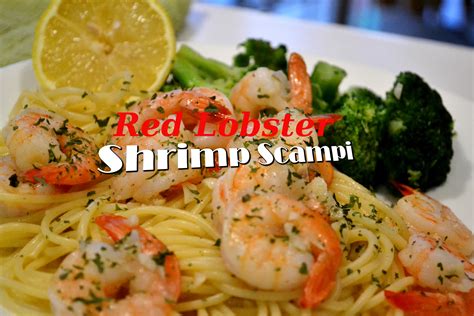 Red Lobster Shrimp Scampi