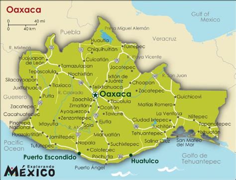 Isthmus Zapotec: A language-learning odyssey: Maps of Oaxaca, Mexico