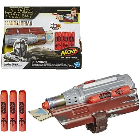 Star Wars Nerf The Mandalorian Rocket Gauntlet Toy - Walmart.com - Walmart.com