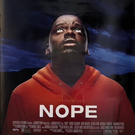 Nope Jordan Peele Movie Poster - Etsy