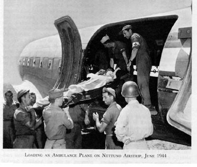 Medical Air Evacuation in WWII - One Patient's Journey