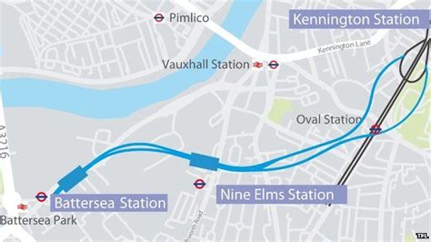 Northern Line extension to Battersea and Nine Elms given go-ahead - BBC News