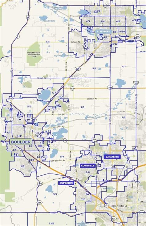 Boulder County Map Homes - Boulder Real Estate News