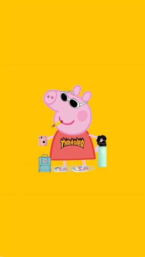 Download Cute Pig Peppa Wallpaper | Wallpapers.com