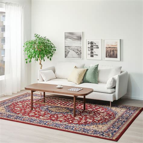 IKEA VEDBAK Multicolor Rug, low pile | Rugs, Ikea, Colourful living room