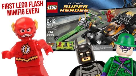 FIRST LEGO FLASH! - LEGO Batman: The Riddler Chase Set 76012 Review - YouTube