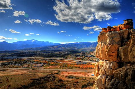 HD wallpaper: landscape photography of pathway near mountains during daytime, colorado springs ...