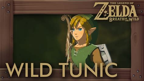 Zelda Breath of the Wild - Wild Tunic Location (How to Get Green Tunic ...