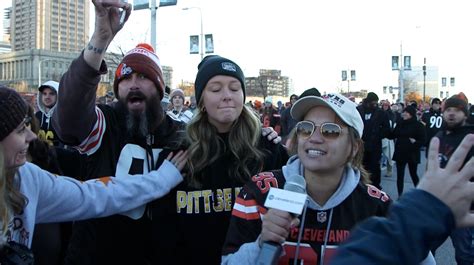 Browns fans love beating the Steelers (video) - cleveland.com