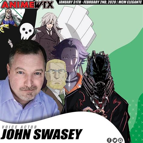 John Swasey of 'My Hero Academia' & More Is Coming to Anime WTX