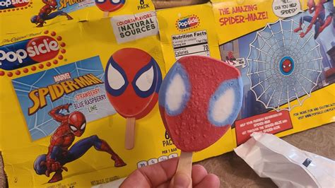 Total 80+ imagen spiderman ice cream popsicle - Abzlocal.mx