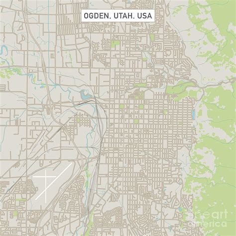 Printable Map Of Ogden Utah - Printable Word Searches