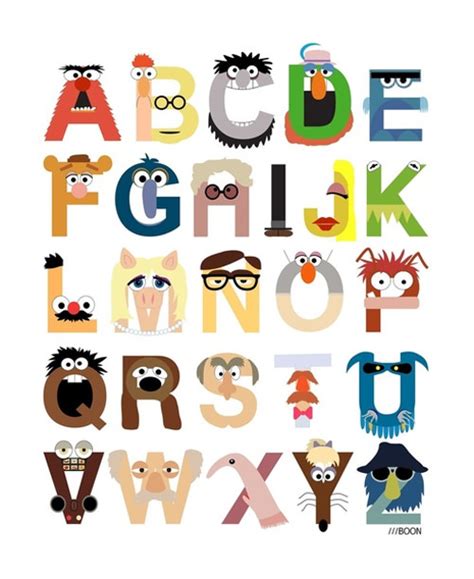 Modern Alphabet Art ⋆ Handmade Charlotte