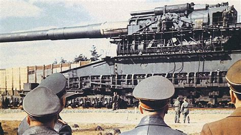 800mm Germany Railway Gun Shell Schwerer Gustav Dora : r/interestingasfuck