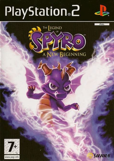 The Legend of Spyro: A New Beginning cover or packaging material ...