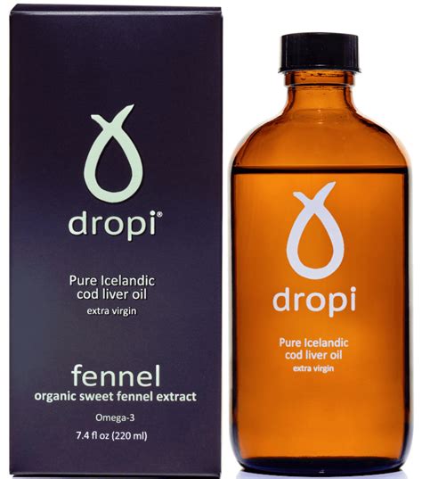 Dropi 220ml Fennel Cod Liver Oil – Nordicstore.net