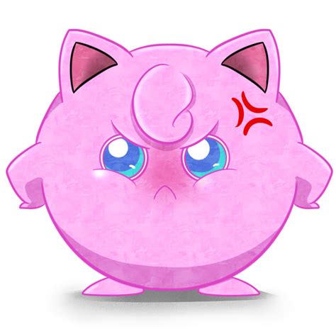 Angry Jigglypuff by duducaico on DeviantArt