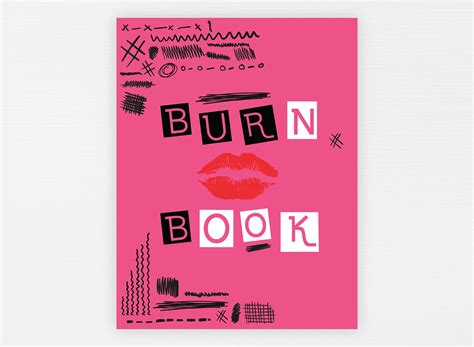 Printable Burn Book - Printable Word Searches