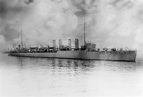 USS Jacob Jones (DD-130) when new, c.1920