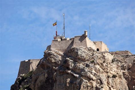 Castle in Alicante, Spain stock photo. Image of barbara - 24670124