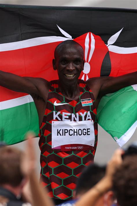 Eliud Kipchoge Message After Retaining Olympic Marathon Gold at Tokyo Olympics