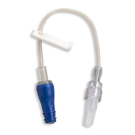 MicroClave Saline Lock with Extension (Needleless) | Chinook Medical Gear