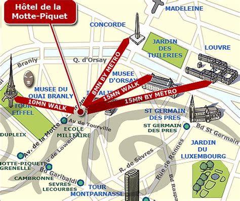 Hotel de la Motte Picquet Paris near les Invalides and The École ...