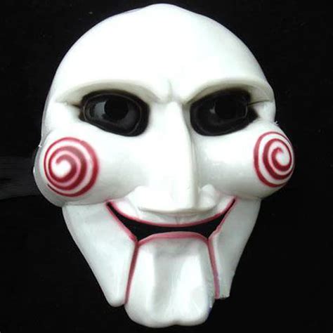 Men's Silicone Face Mask Saw Cosplay Movie Jigsaw Party Masquerade ...