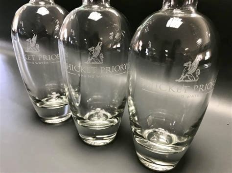 Engraved Glass Bottles - Custom Engraving & Digital Print | York