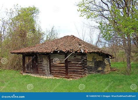 Ancient wooden house stock photo. Image of grapes, instrument - 144035742