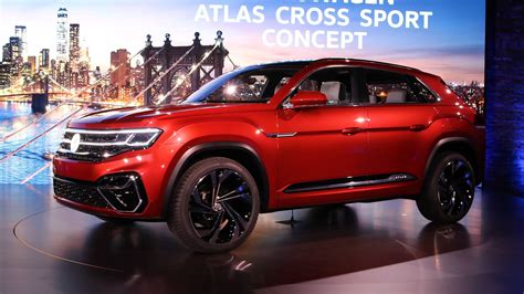 Volkswagen Atlas Cross Sport Concept Previews New Five-Seat SUV