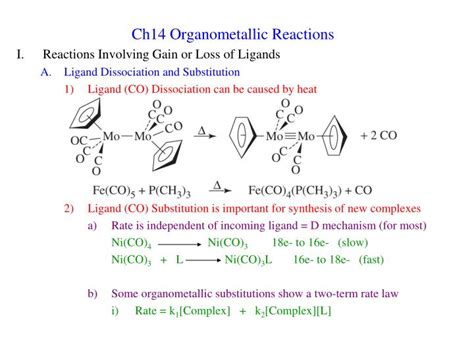 PPT - Ch14 Organometallic Reactions PowerPoint Presentation, free download - ID:793743