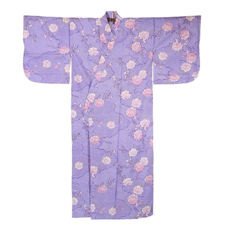 Sakura Pattern Purple Yukata | Shop | Japanese Style