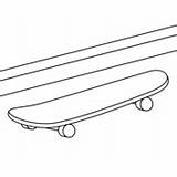 Skateboard Ramp Coloring Pages sketch template