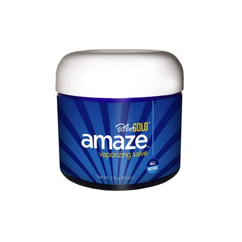 BlueGold® Amaze Vaporizing Salve Rub – Eden BlueGold®