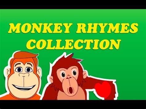 Monkey Rhymes Collection | Funny Monkey Nursery Rhymes For Children - YouTube