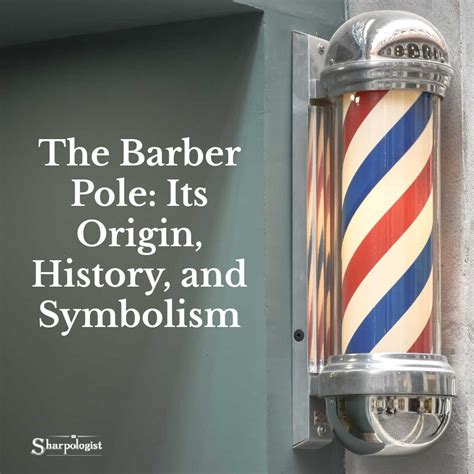 Barber Pole Origin, History, and Symbolism - Sharpologist | Barber pole ...