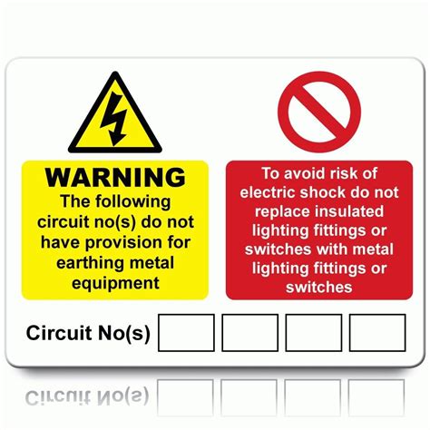 Electrical Safety Label at Rs 100/piece | Mewar Industrial Area ...