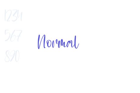 Normal - Font Free [ Download Now ]