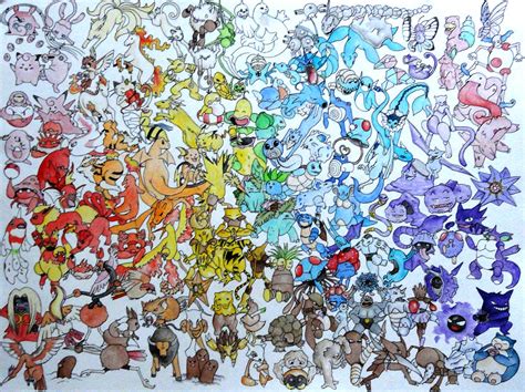 Pokemon 1-151 by The-Other-Half-Of-Me on DeviantArt