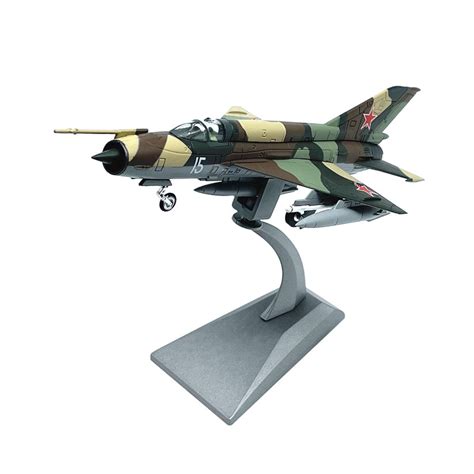 MiG-21 Fighter Interceptor Aircraft 1/72 Scale Diecast Model – old boy ...