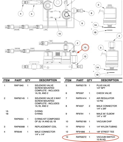 HWH Vacuum Switch RAP49591 - Northwest RV Supply