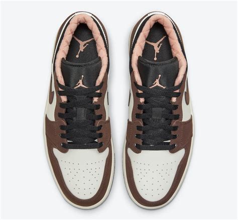 Imágenes oficiales del Air Jordan 1 Low 'Mocha Brown' | Desempacados